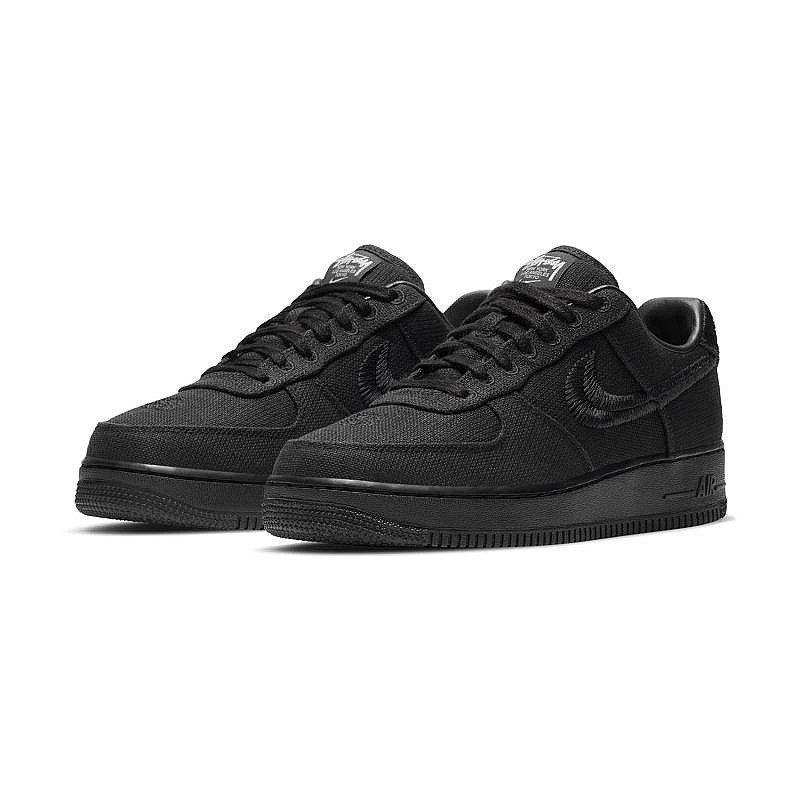 NIKE AIR FORCE 1 LOW STUSSY BLACK - Imperium Store