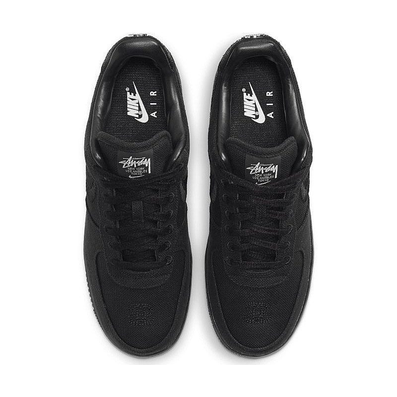 NIKE AIR FORCE 1 LOW STUSSY BLACK - Imperium Store