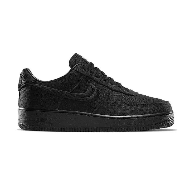 NIKE AIR FORCE 1 LOW STUSSY BLACK - Imperium Store